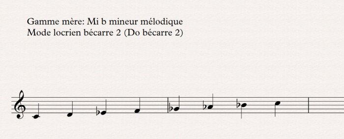 mode locrien becarre 2 mode locrien becarre 2