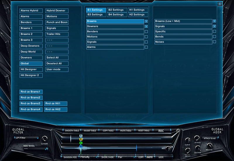 KeepForest AizerX Trailer SFX Designer Toolkit : box AizerX SFX GUI 3