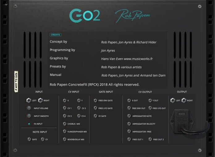 Go2 RE Rear Panel Go2 RE Rear Panel