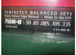 La Bella 750N Black Nylon Tape Wound 50-105 (81226)