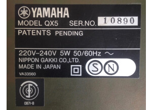Yamaha QX5 (78441)