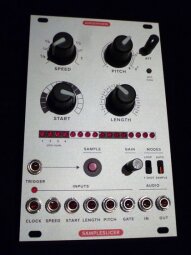 Sampleslicer mk2 Front Sampleslicer mk2 Front