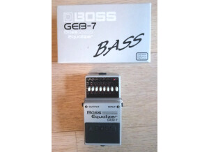 Boss GEB-7 Bass Equalizer (41521)