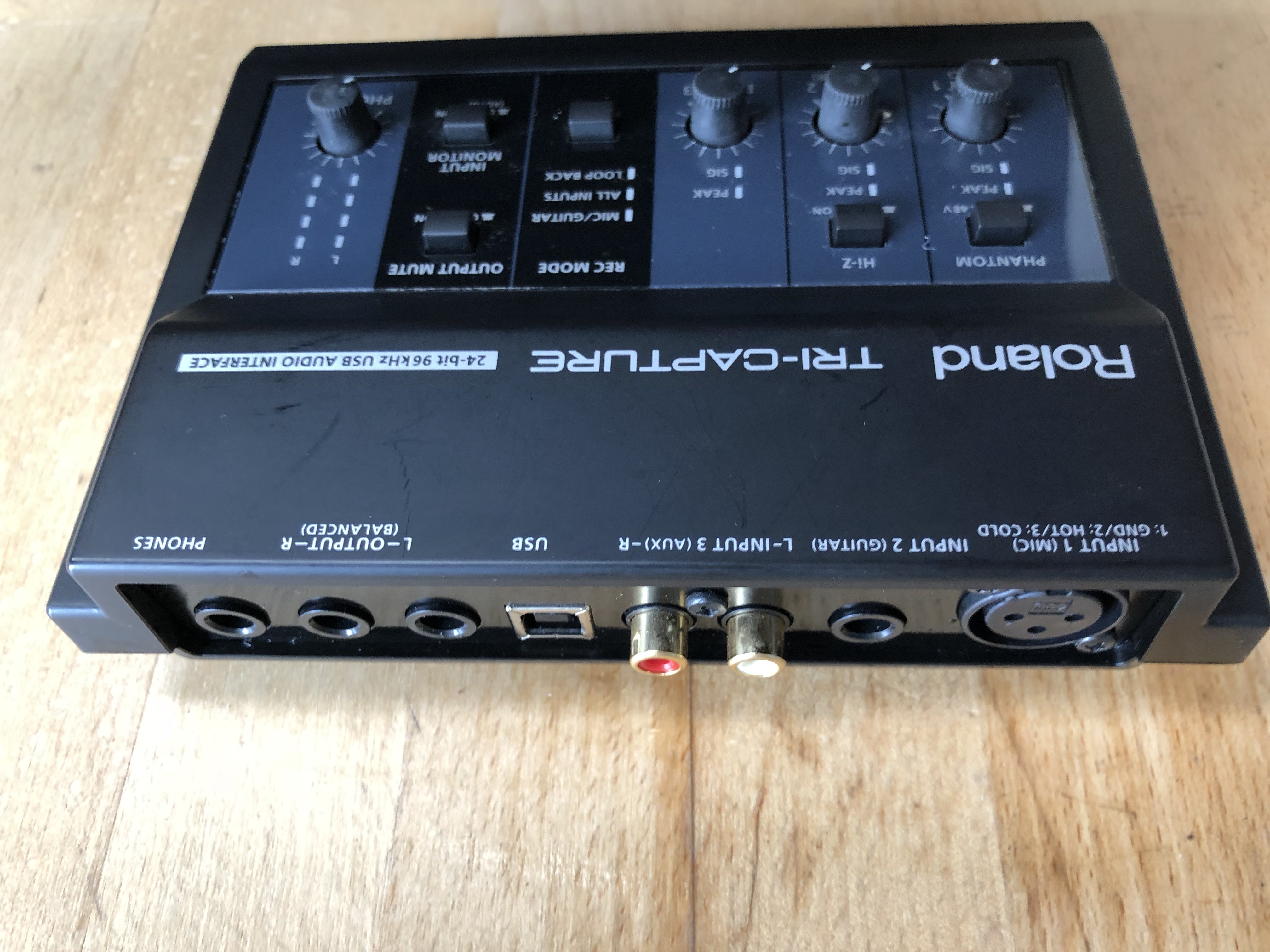 Звуковая карта roland duo capture