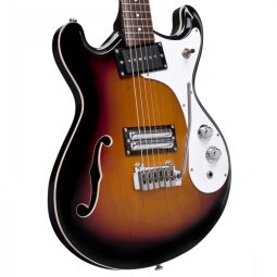 Danelectro '66T : PR55696BI18677 DG66TSB DANELECTRO 66T GUITAR WITH TREMOLO 3 TONE SUNBURST IMD Danelectro '66T : PR55696BI18677 DG66TSB DANELECTRO 66T GUITAR WITH TREMOLO 3 TONE SUNBURST IMD