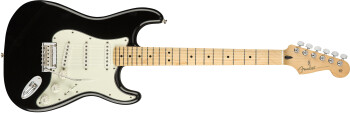 Fender Player Stratocaster : Player Stratocaster, Maple Finger Board, Black