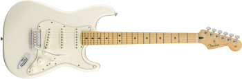 Fender Player Stratocaster : Player Stratocaster, Maple Fingerboard, Polar White