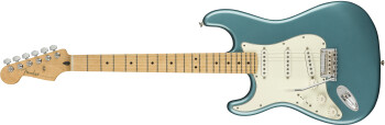 Fender Player Stratocaster LH : Player Stratocaster Left Handed, Maple Fingerboard, Tidepool