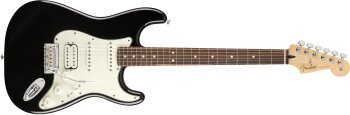 Fender Player Stratocaster HSS : Player Stratocaster HSS, Pau Ferro Fingerboard, Black Fender Player Stratocaster HSS : Player Stratocaster HSS, Pau Ferro Fingerboard, Black