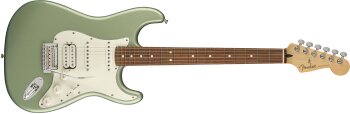 Fender Player Stratocaster HSS : Player Stratocaster HSS, Pau Ferro Fingerboard, Sage Green Metallic Fender Player Stratocaster HSS : Player Stratocaster HSS, Pau Ferro Fingerboard, Sage Green Metallic