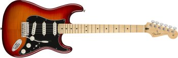 Fender Player Stratocaster Plus Top : Player Stratocaster Plus Top, Maple Fingerboard, Aged Cherry Burst Fender Player Stratocaster Plus Top : Player Stratocaster Plus Top, Maple Fingerboard, Aged Cherry Burst