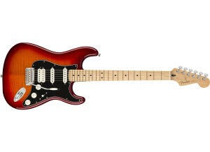 Player Stratocaster HSS Plus Top, Maple Fingerboard, Aged Cherry Burst