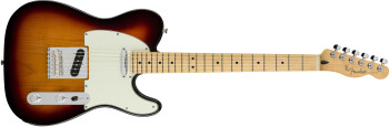 Fender Player Telecaster : Player Telecaster, Maple Fingerboard, 3 Color Sunburst