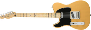 Fender Player Telecaster LH : Player Telecaster Left Handed, Maple Fingerboard, Butterscotch Blonde
