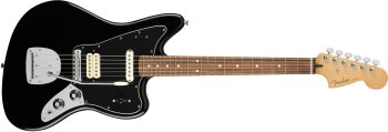 Fender Player Jaguar : Player Jaguar, Pau Ferro Fingerboard, Black Fender Player Jaguar : Player Jaguar, Pau Ferro Fingerboard, Black