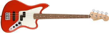 Fender Player Jaguar Bass : Player Jaguar Bass, Pau Ferro Fingerboard, Sonic Red