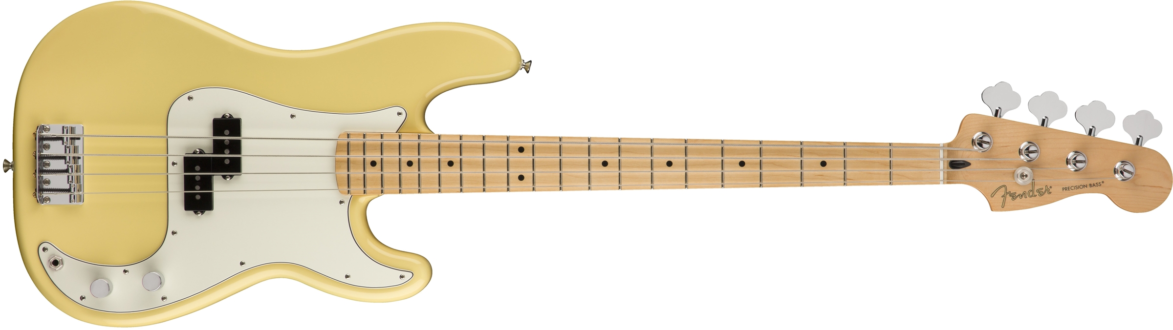 Fender Player Precision Bass : Player Precision Bass, Maple Fingerboard, Buttercream