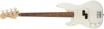 Fender Player Precision Bass LH : Player Precision Bass Left Handed, Pau Ferro Fingerboard, Polar White