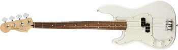 Fender Player Precision Bass LH : Player Precision Bass Left Handed, Pau Ferro Fingerboard, Polar White Fender Player Precision Bass LH : Player Precision Bass Left Handed, Pau Ferro Fingerboard, Polar White