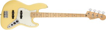 Fender Player Jazz Bass : Player Jazz Bass, Maple Fingerboard, Buttercream Fender Player Jazz Bass : Player Jazz Bass, Maple Fingerboard, Buttercream
