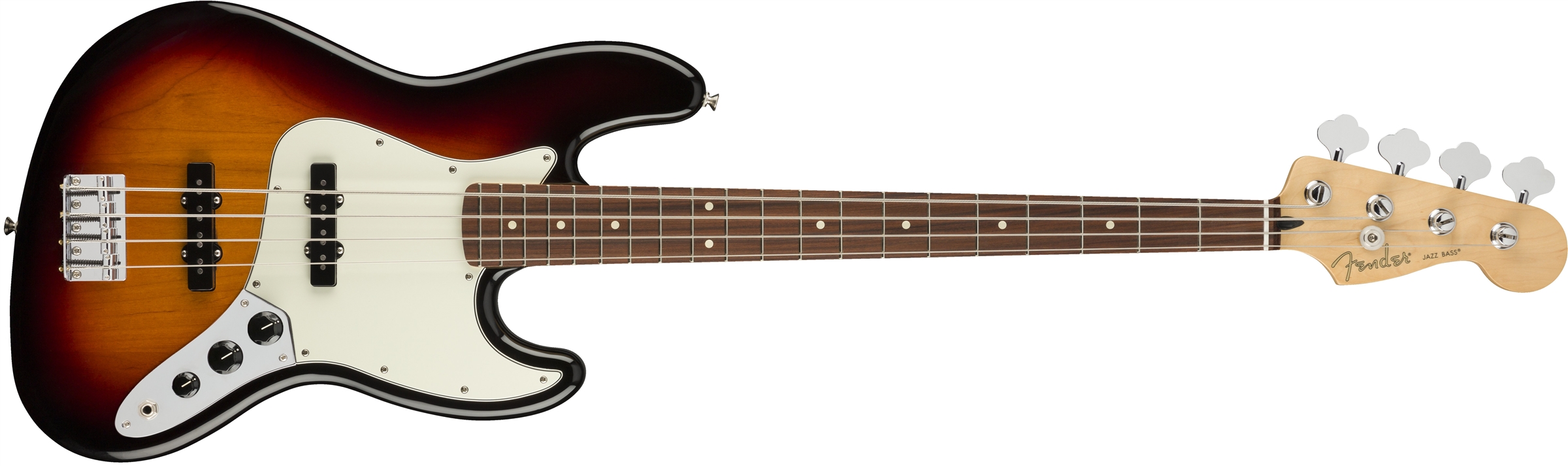 Fender Player Jazz Bass : Player Jazz Bass, Pau Ferro Fingerboard, 3 Color Sunburst