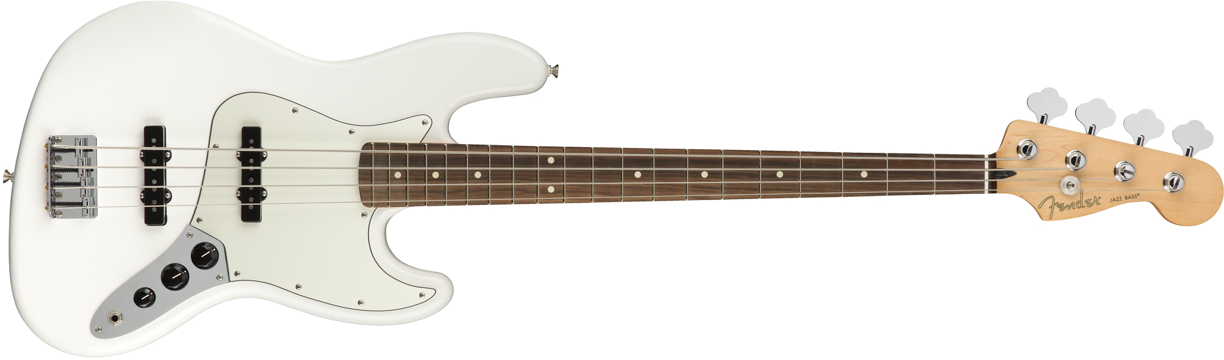 Fender Player Jazz Bass : Player Jazz Bass, Pau Ferro Fingerboard, Polar White