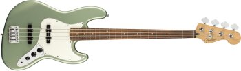 Fender Player Jazz Bass : Player Jazz Bass, Pau Ferro Fingerboard, Sage Green Metallic Fender Player Jazz Bass : Player Jazz Bass, Pau Ferro Fingerboard, Sage Green Metallic