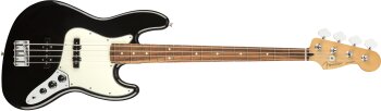 Fender Player Jazz Bass : Player Jazz Bass, Pau Ferro, Fingerboard, Black Fender Player Jazz Bass : Player Jazz Bass, Pau Ferro, Fingerboard, Black