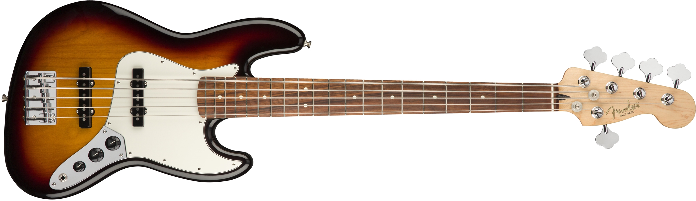 Fender Player Jazz Bass V : Player Jazz Bass V, Pau Ferro Fingerboard, 3 Color Sunburst