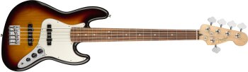 Fender Player Jazz Bass V : Player Jazz Bass V, Pau Ferro Fingerboard, 3 Color Sunburst Fender Player Jazz Bass V : Player Jazz Bass V, Pau Ferro Fingerboard, 3 Color Sunburst