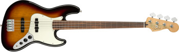 Fender Player Jazz Bass Fretless : Player Jazz Bass Fretless, Pau Ferro Fingerboard, 3 Color Sunburst