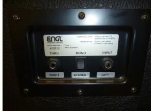 ENGL E412SG Standard Straight 4x12 Cabinet (58940)