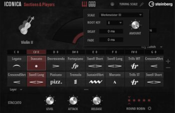 Iconica Sections & Players Tuning Scale Full Iconica Sections & Players Tuning Scale Full