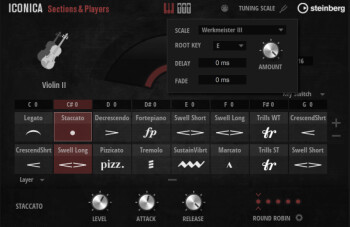 Iconica Sections &amp; Players Tuning Scale Full
