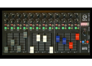 MX12 top color fader