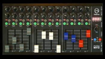 Faderfox MX12 : MX12 top color fader Faderfox MX12 : MX12 top color fader