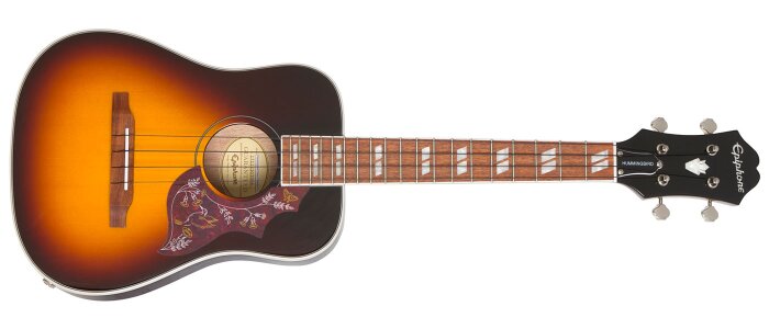 Epiphone Hummingbird Tenor Acoustic/Electric Ukulele : POP HbirdTenUku TS Epiphone Hummingbird Tenor Acoustic/Electric Ukulele : POP HbirdTenUku TS
