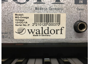 Waldorf Micro Q Omega