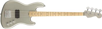 Flea Active Jazz Bass Front Satin Inca Silver Flea Active Jazz Bass Front Satin Inca Silver