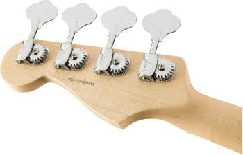 Flea Active Jazz Bass Headstock Back   Satin Inca Silver Flea Active Jazz Bass Headstock Back   Satin Inca Silver