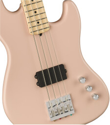 Flea Active Jazz Bass Front Body   Satin Shell Pink
