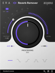 Accusonus Era Bundle Standard : Era Reverb Remover GUI
