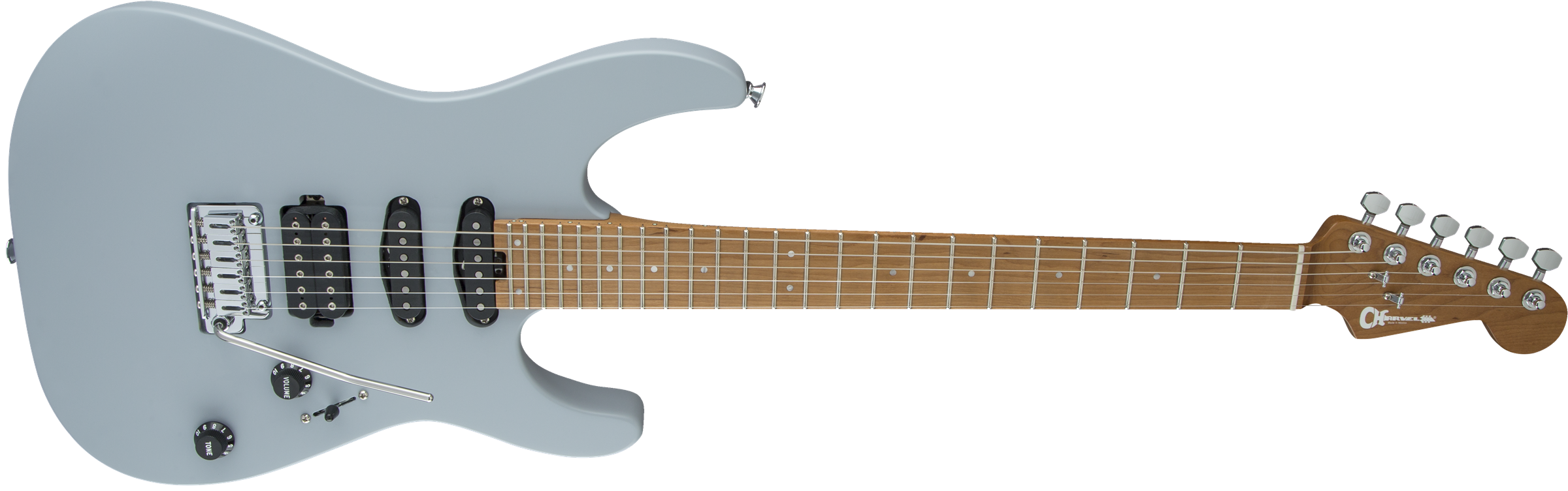 Charvel Pro-Mod DK24 HSS 2PT CM : 2969433525 gtr frtangleright 001 rr