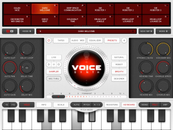 Voice Synth iPad Mac