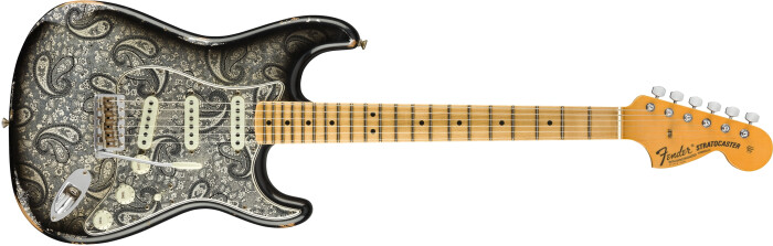 2018 Limited 1968 Black Paisley Stratocaster