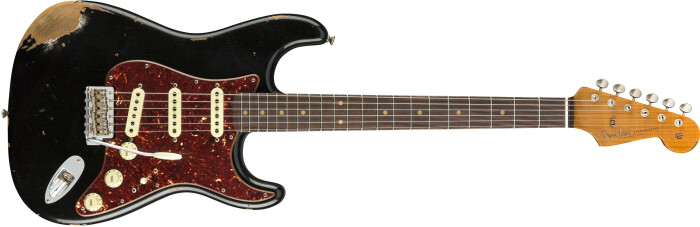2018 Limited 1960 Roasted Alder Stratocaster, Aged Black