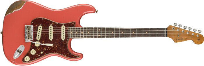 2018 Limited 1960 Roasted Alder Stratocaster, Faded Aged Fiesta Red