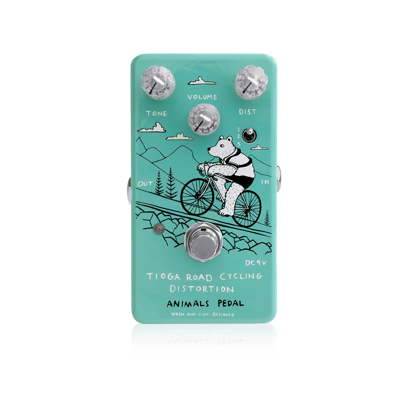 animals pedal tioga road cycling distortion 01