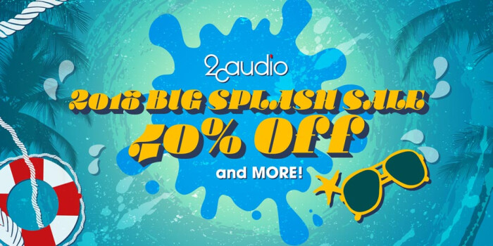2CAudio 2018 Big Splash 2CAudio 2018 Big Splash