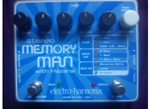 Electro-Harmonix Stereo Memory Man with Hazarai (50218)